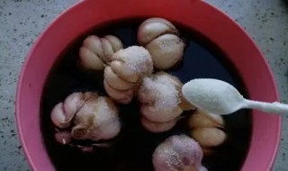 糖蒜是用什么腌制的（糖蒜是用什么蒜腌的）