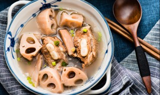 排骨莲藕怎么做 排骨炖莲藕怎么做不发黑