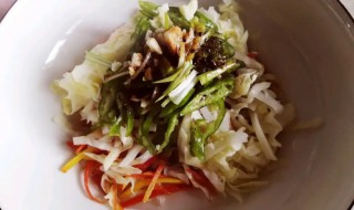 莲花白凉拌的做法 莲花白凉拌怎么做好吃