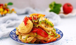 凉拌豆腐卷怎么做好吃又简单 凉拌豆腐卷怎么做好吃