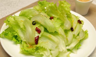 生菜凉拌怎么做 生菜凉拌怎么做好吃又简单视频