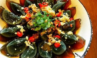 松花蛋肠怎么吃的家常做法 松花蛋肠怎么凉拌