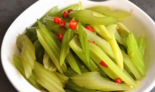 广东正宗凉拌芹菜的做法 凉拌芹菜咋做
