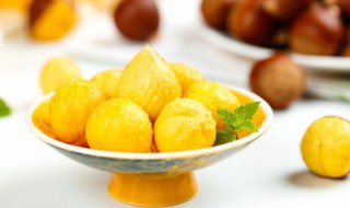 微波炉糖炒栗子的做法 微波炉糖炒栗子的做法家用