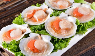 微波炉烤扇贝的做法（微波炉烤扇贝几分钟窍门）