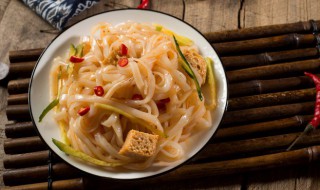凉皮怎么炒好吃又简单 怎样炒凉皮?