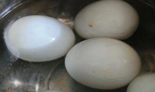 煮咸鹅蛋几分钟熟 煮咸鹅蛋需要几分钟