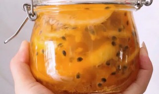 百香果柠檬蜂蜜水做法 百香果柠檬蜂蜜水做法视频