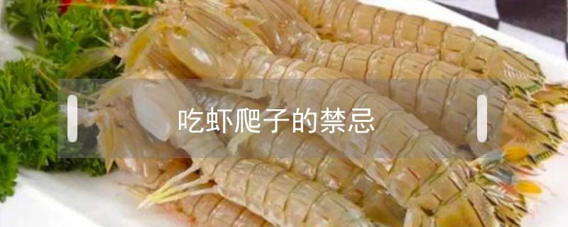 吃虾爬子的禁忌 吃虾爬子不能吃啥