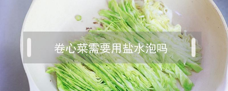 卷心菜需要用盐水泡吗 卷心菜怎么泡