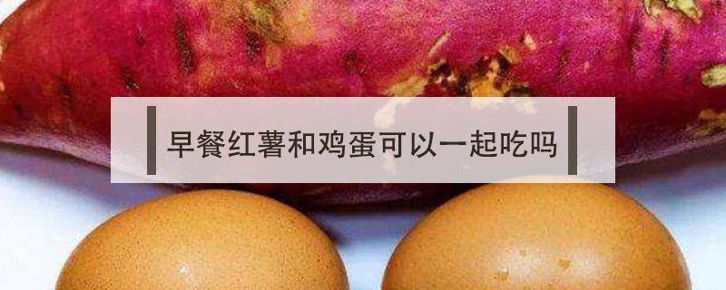 早餐红薯和鸡蛋可以一起吃吗 早餐红薯和鸡蛋可以一起吃吗?