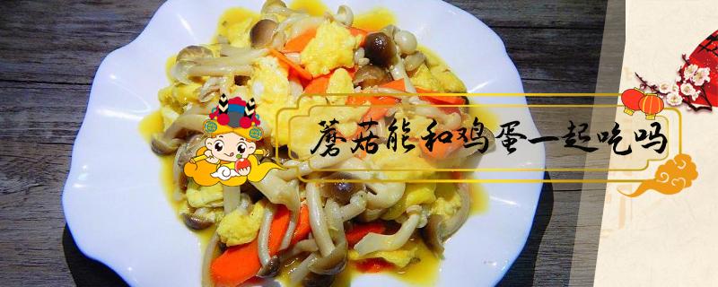 蘑菇能和鸡蛋一起吃吗（蘑菇和鸡蛋可以一起吃么）