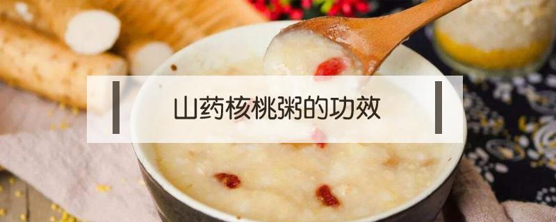 山药核桃粥的功效 山药核桃粥的功效与禁忌