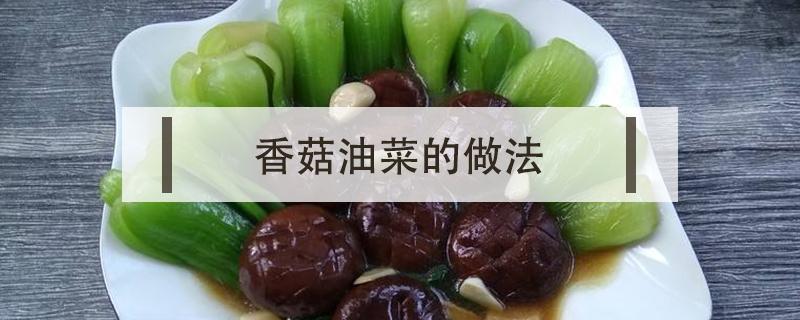 香菇油菜的做法（香菇油菜的做法大全）