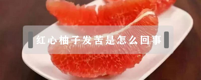 红心柚子发苦是怎么回事（红心柚子发苦是怎么回事能不能吃）