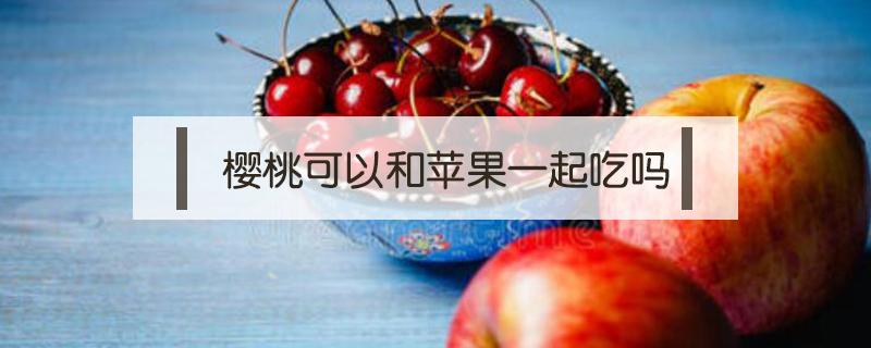樱桃可以和苹果一起吃吗（樱桃和苹果能不能一起吃）