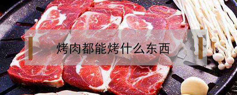 烤肉都能烤什么东西（烤肉都能烤些什么东西）