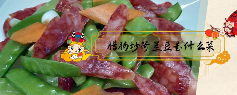 腊肠炒荷兰豆是什么菜（荷兰豆炒腊肠的腊肠是什么腊肠）