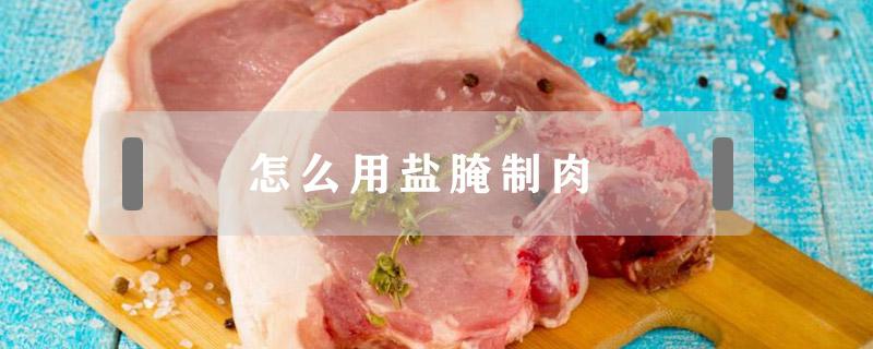 怎么用盐腌制肉（用盐腌制肉的做法）