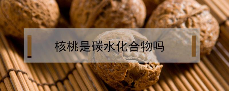 核桃是碳水化合物吗 新鲜核桃的碳水化合物含量