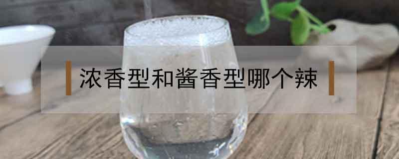 浓香型和酱香型哪个辣 酱香型辣吗