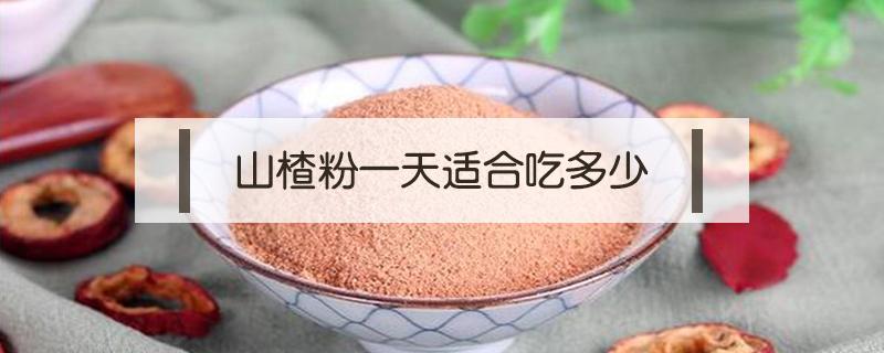 山楂粉一天适合吃多少 山楂粉一天吃多少的正确吃法大全