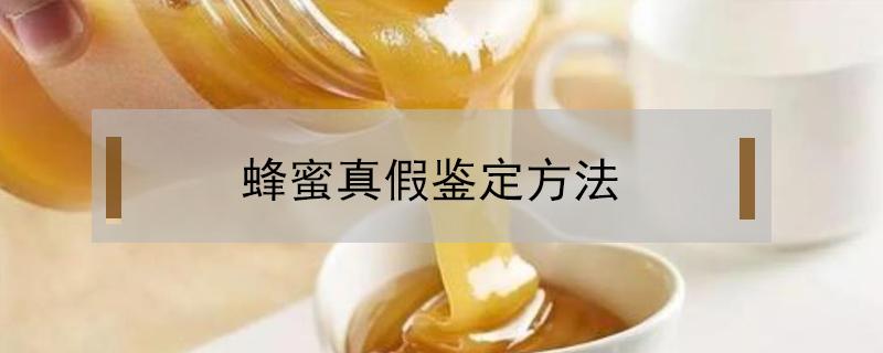 蜂蜜真假鉴定方法 蜂蜜真假鉴定方法图片