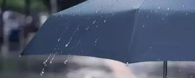 旋转伞柄甩水用的是什么力 雨伞旋转甩出水物理