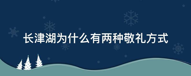 长津湖为什么有两种敬礼方式（长津湖美国人为什么敬礼）