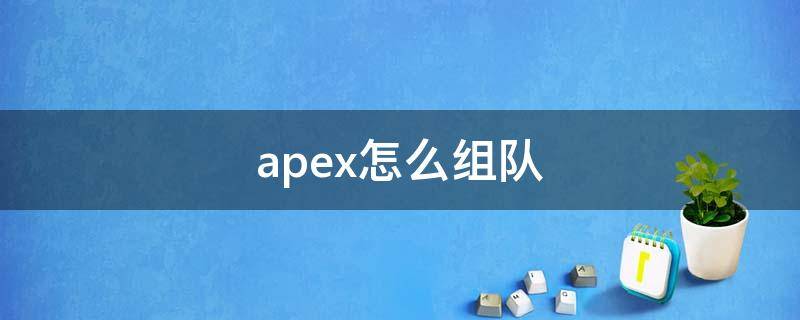 apex怎么组队（apex怎么组队进训练场）