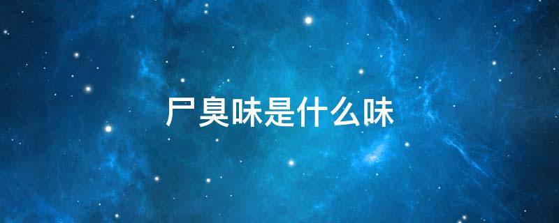 尸臭味是什么味（尸臭味有多臭）