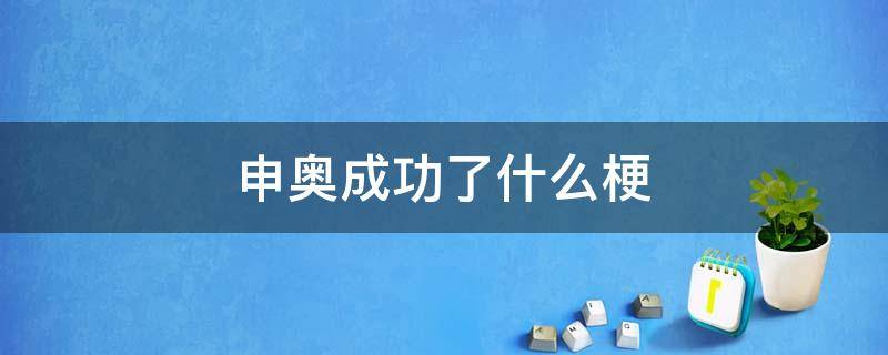 申奥成功了什么梗（是谁申奥成功）
