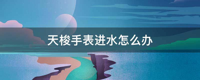 天梭手表进水怎么办 天梭石英表进水了怎么办