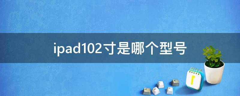 ipad10.2寸是哪个型号 ipad10.2英寸是哪个型号
