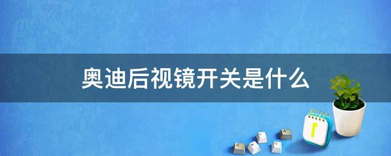 奥迪后视镜开关是什么（奥迪后视镜加热开关旁边的都是什么功能）