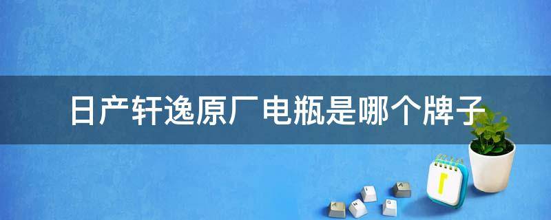 日产轩逸原厂电瓶是哪个牌子 轩逸原车电池牌子