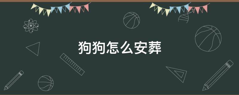 狗狗怎么安葬 狗狗怎样安葬