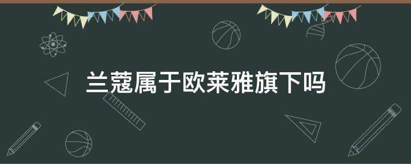 兰蔻属于欧莱雅旗下吗 兰蔻是属于欧莱雅集团的吗?