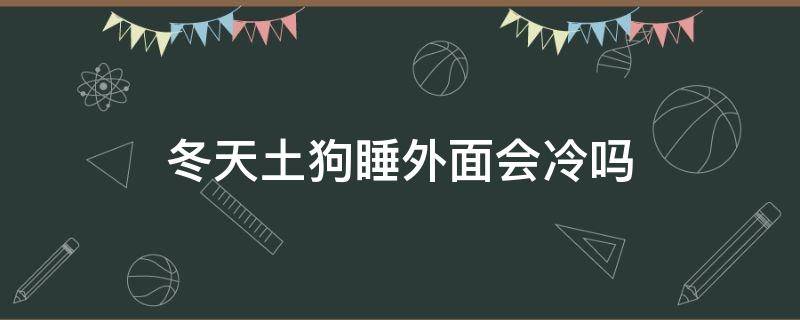 冬天土狗睡外面会冷吗（土狗冬天在室外怕冷吗）