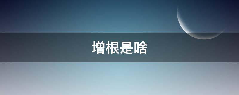 增根是啥 增根到底是什么
