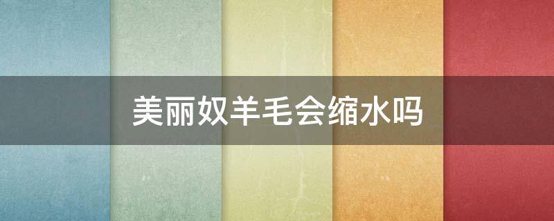 美丽奴羊毛会缩水吗 美利奴羊毛好不好