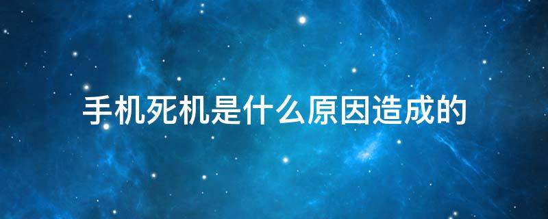 手机死机是什么原因造成的（华为手机死机是什么原因造成的）