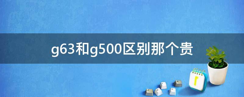 g63和g500区别那个贵（g63贵还是g500贵）