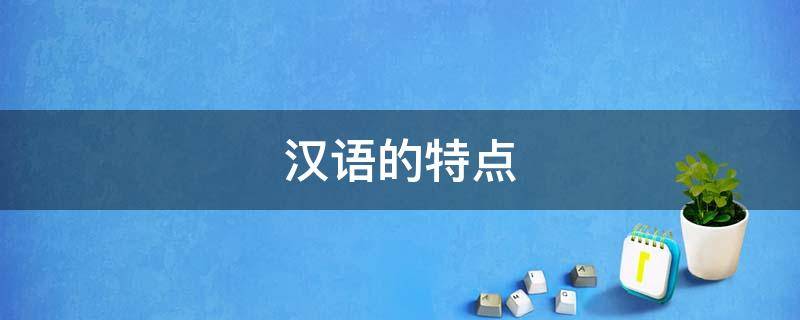 汉语的特点 汉语的特点主要表现在什么