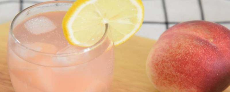 怎样用桃子做冷饮 怎么用桃子做冷饮