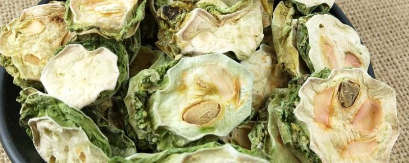 苦瓜怎么晒干 苦瓜怎么晒干才能泡茶