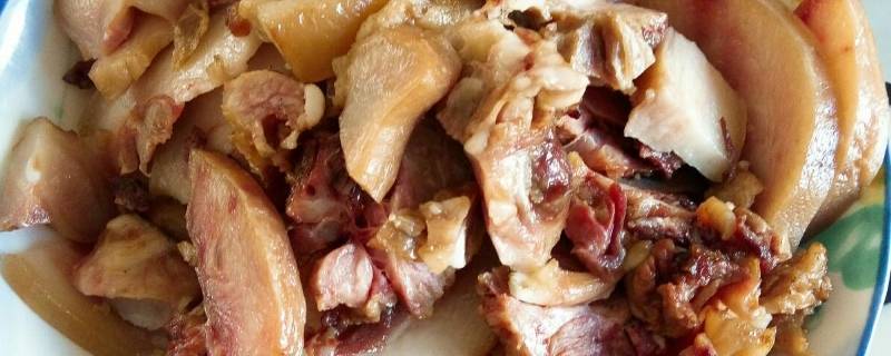 咸猪头肉怎么做好吃 咸猪头肉的做法 最正宗的做法