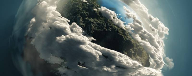 在大气层中（在大气层中最靠近地球表面的是）