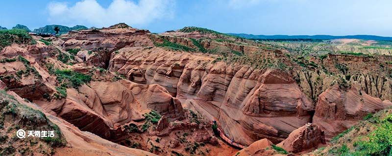 黄土高原地处什么带