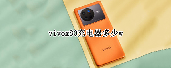 vivox80充电器多少w（vivox20充电器多少w）